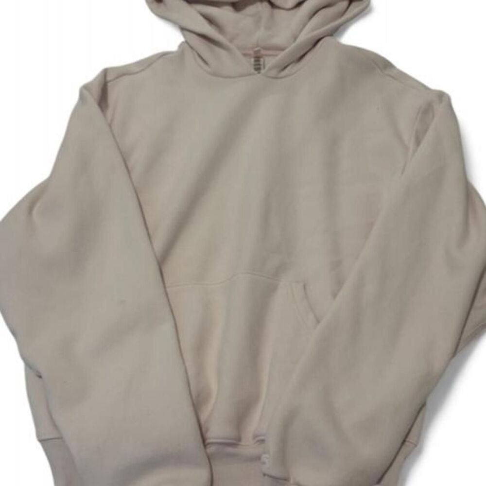 Skims Women's Cream and Pink Hoodie